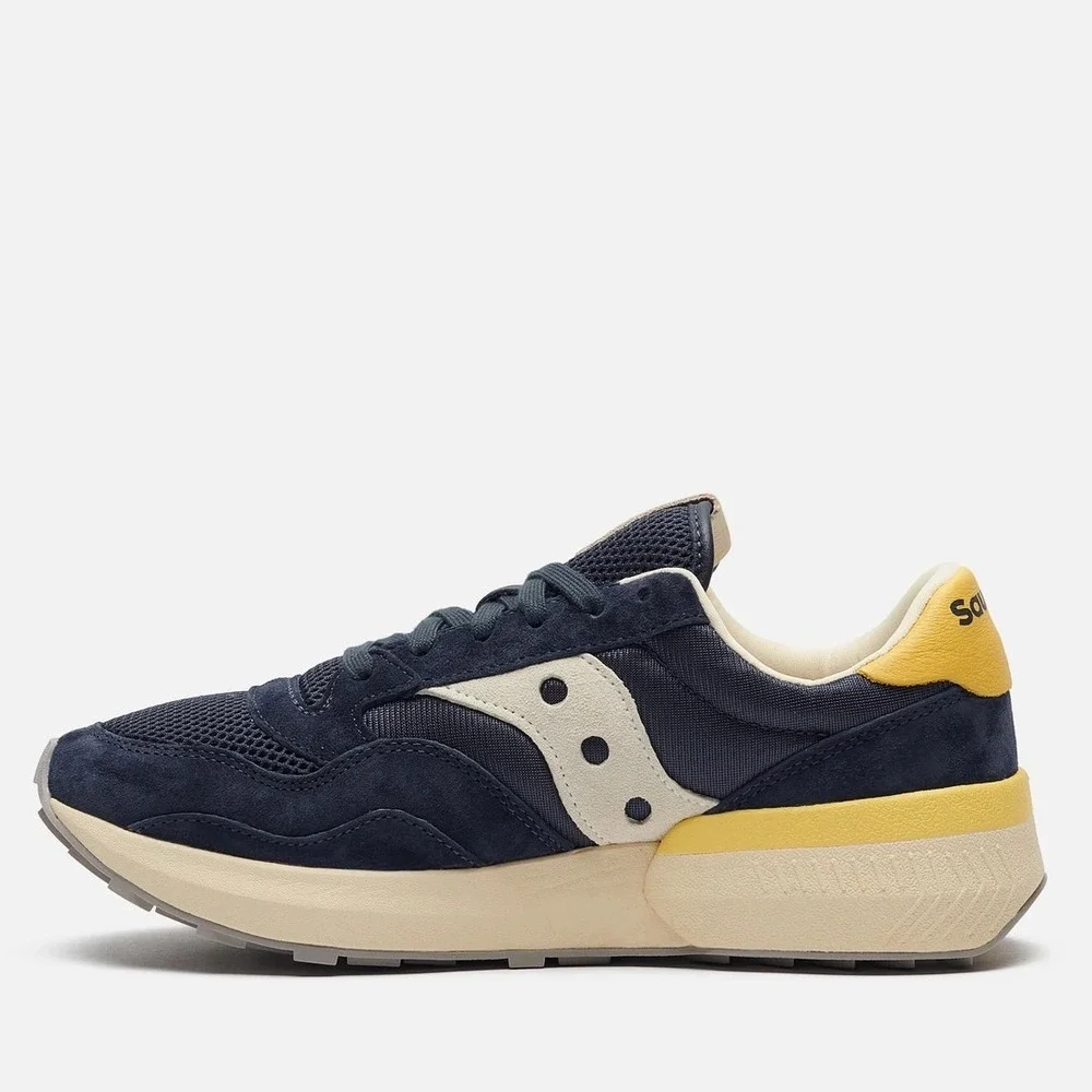 Saucony Jazz NXT Mens Size 11 Navy/Yellow Green Shoes Sneakers S70888 - 1  NEW